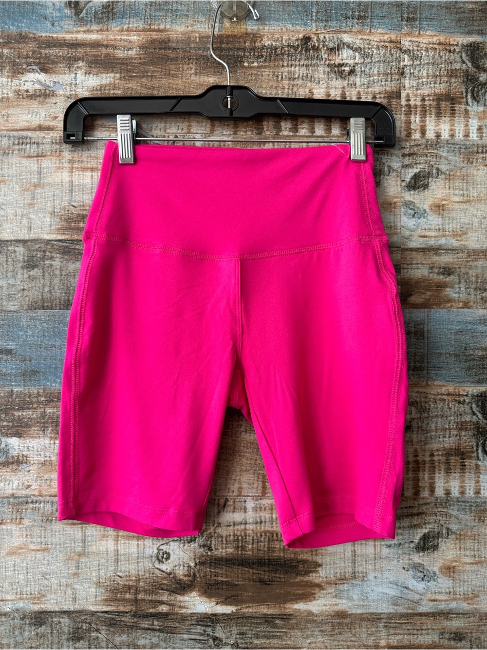 Zenana High-Waist Hot Pink Women's Active Shorts